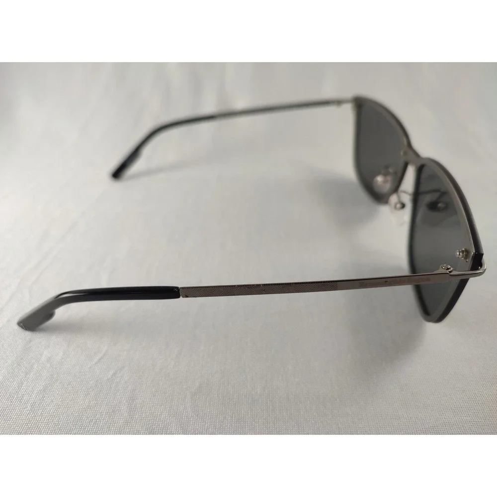 Ermenegildo Zegna EZ0197-D 08A Leggerissimo Gunmetal Sunglasses Zeiss Italy